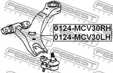 Купить ‎0124MCV30RH FEBEST в Минске - наличие и цены на сегодня